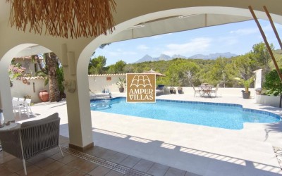 Exclusiva villa, rodeada de privacidad y naturaleza